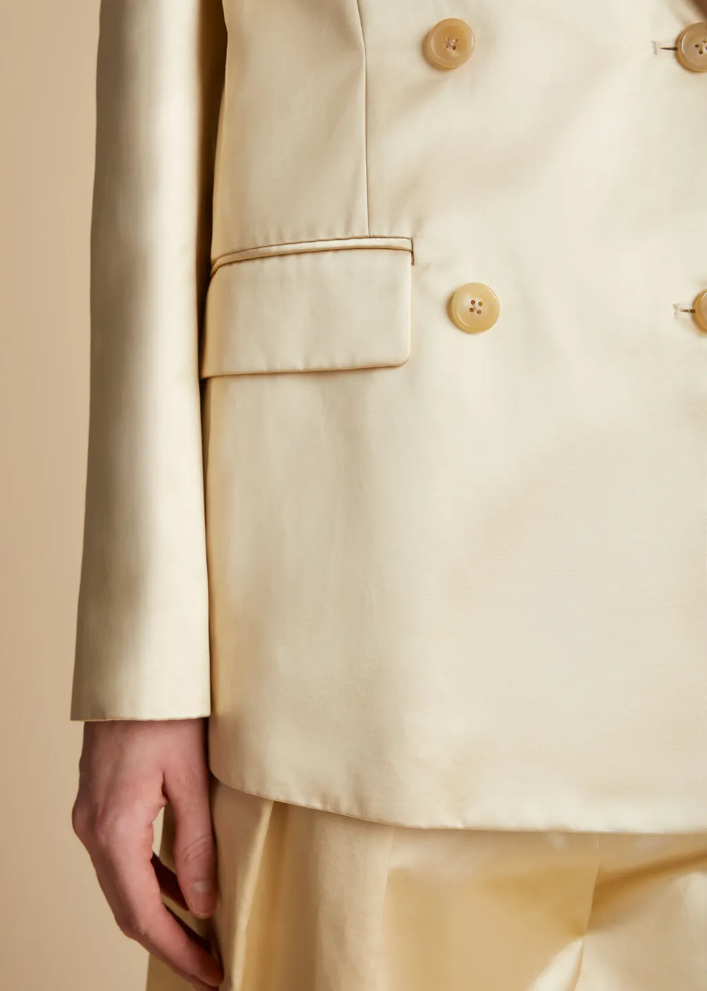 Khaite Nathan Double-Breasted Jacket