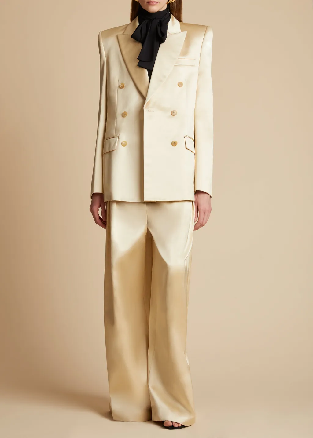 Khaite Nathan Double-Breasted Jacket