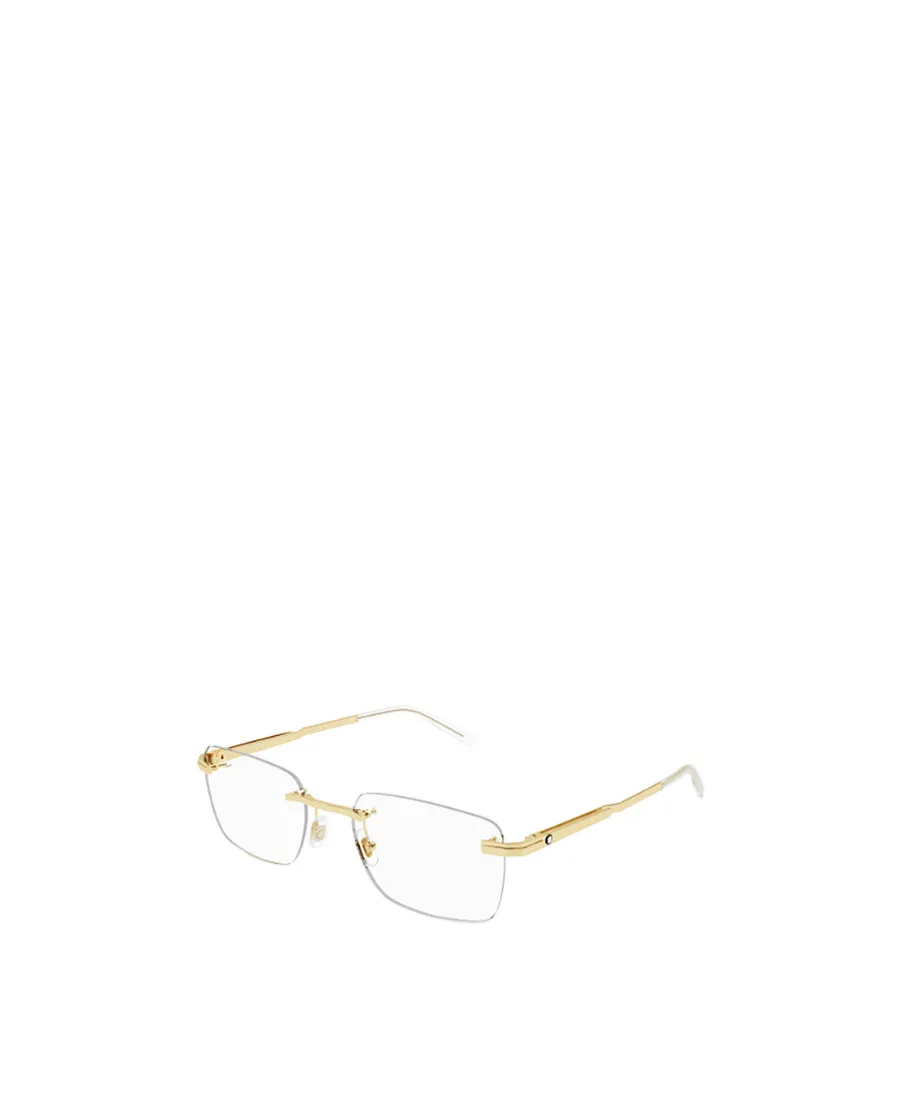 Montblanc Eyewear Rectangular Frame Glasses