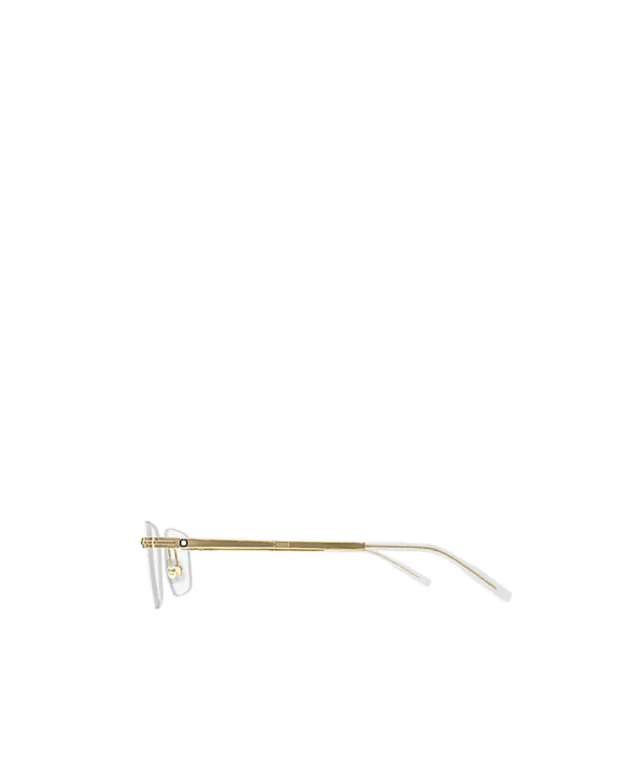 Montblanc Eyewear Rectangular Frame Glasses