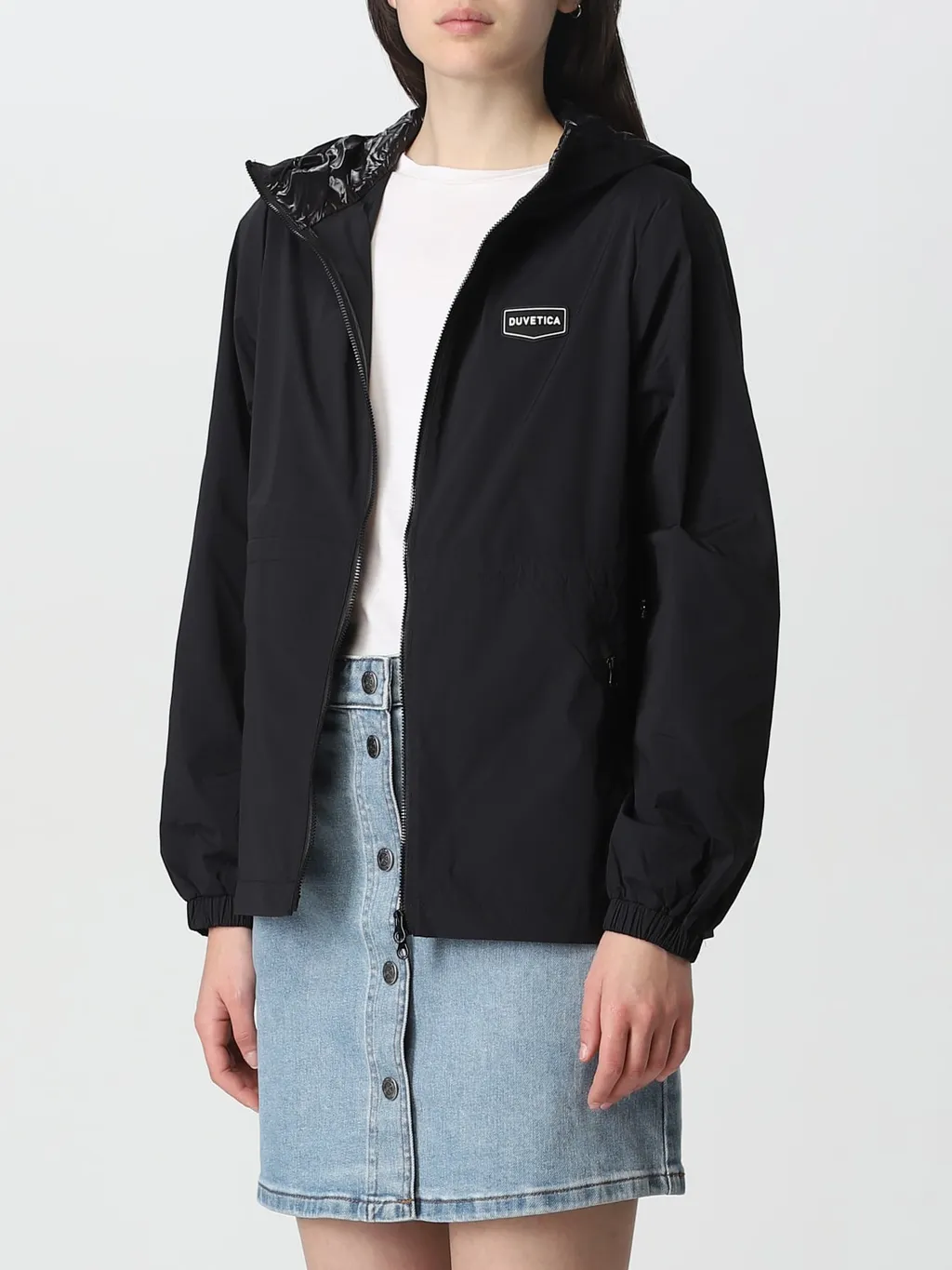 Hooded Long-Sleeved Casual Jacket