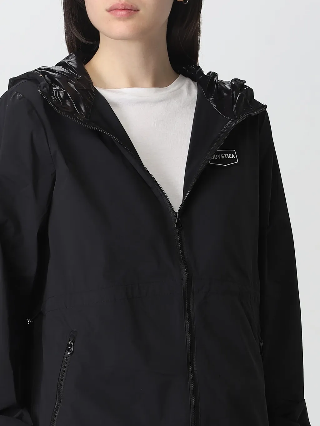 Hooded Long-Sleeved Casual Jacket