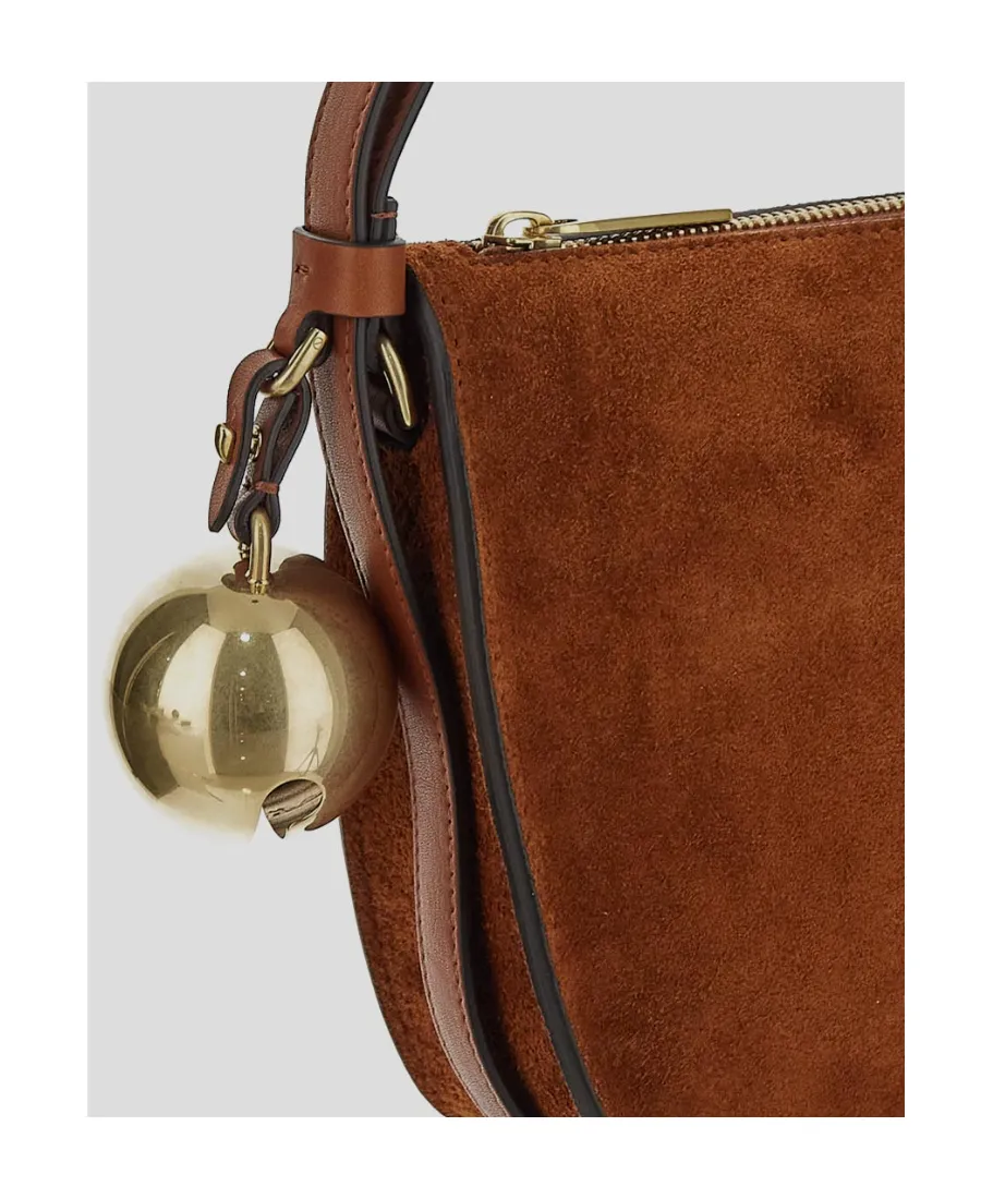 Burberry Bell-Detailed Zipped Shoulder Bag
