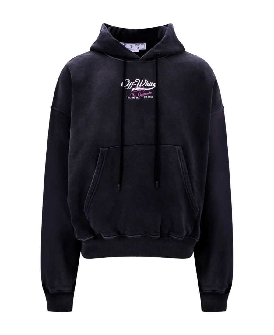 Logo-Print Cotton Hoodie