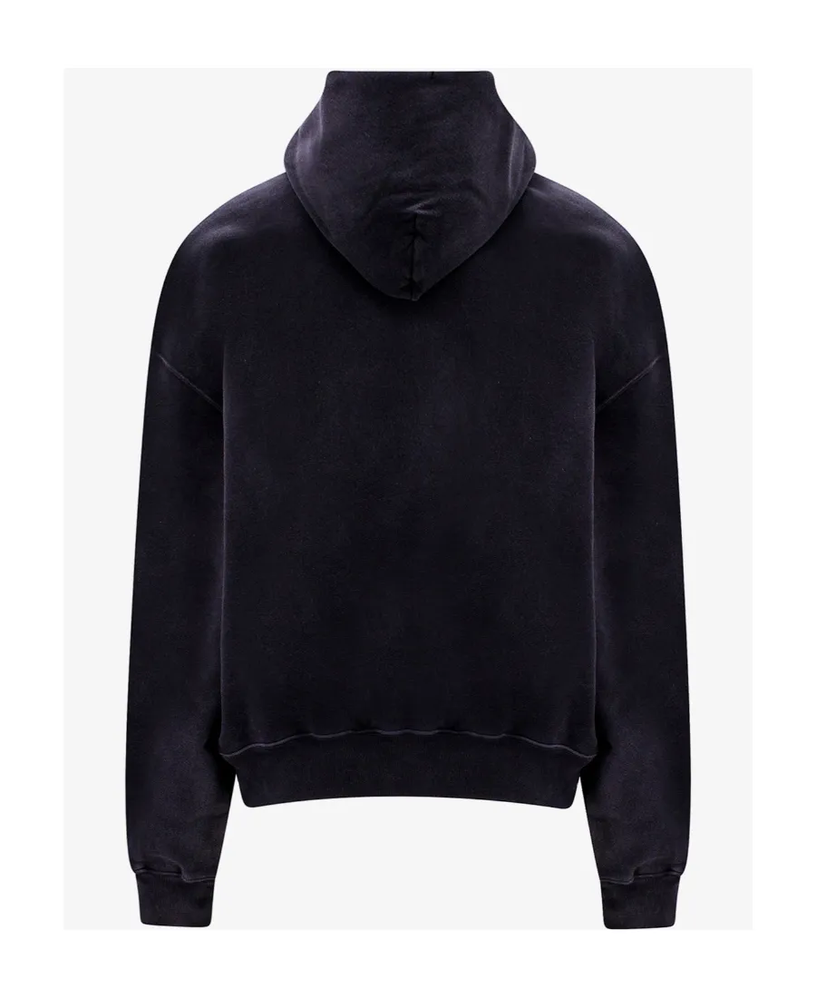 Logo-Print Cotton Hoodie