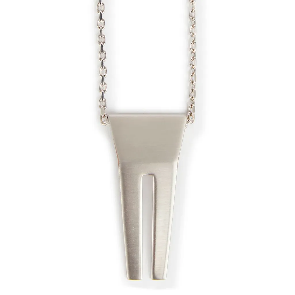 Rick Owens Open-Trunk Pendant Necklace