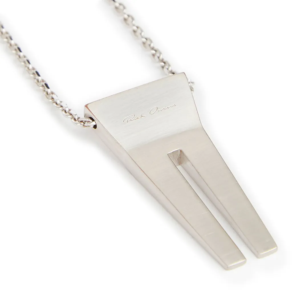 Rick Owens Open-Trunk Pendant Necklace