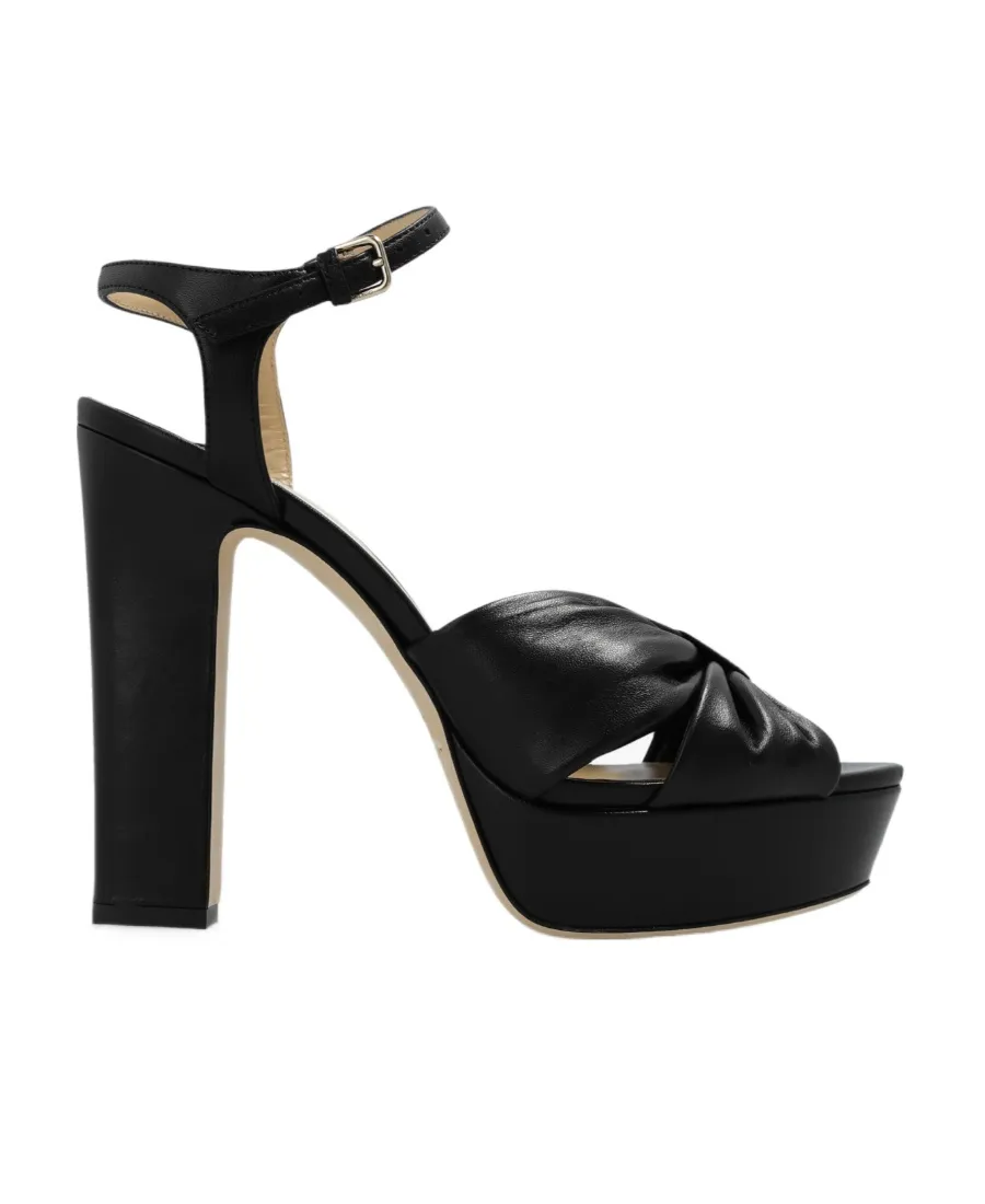 Jimmy Choo Heloise Knotted Platform Sandals