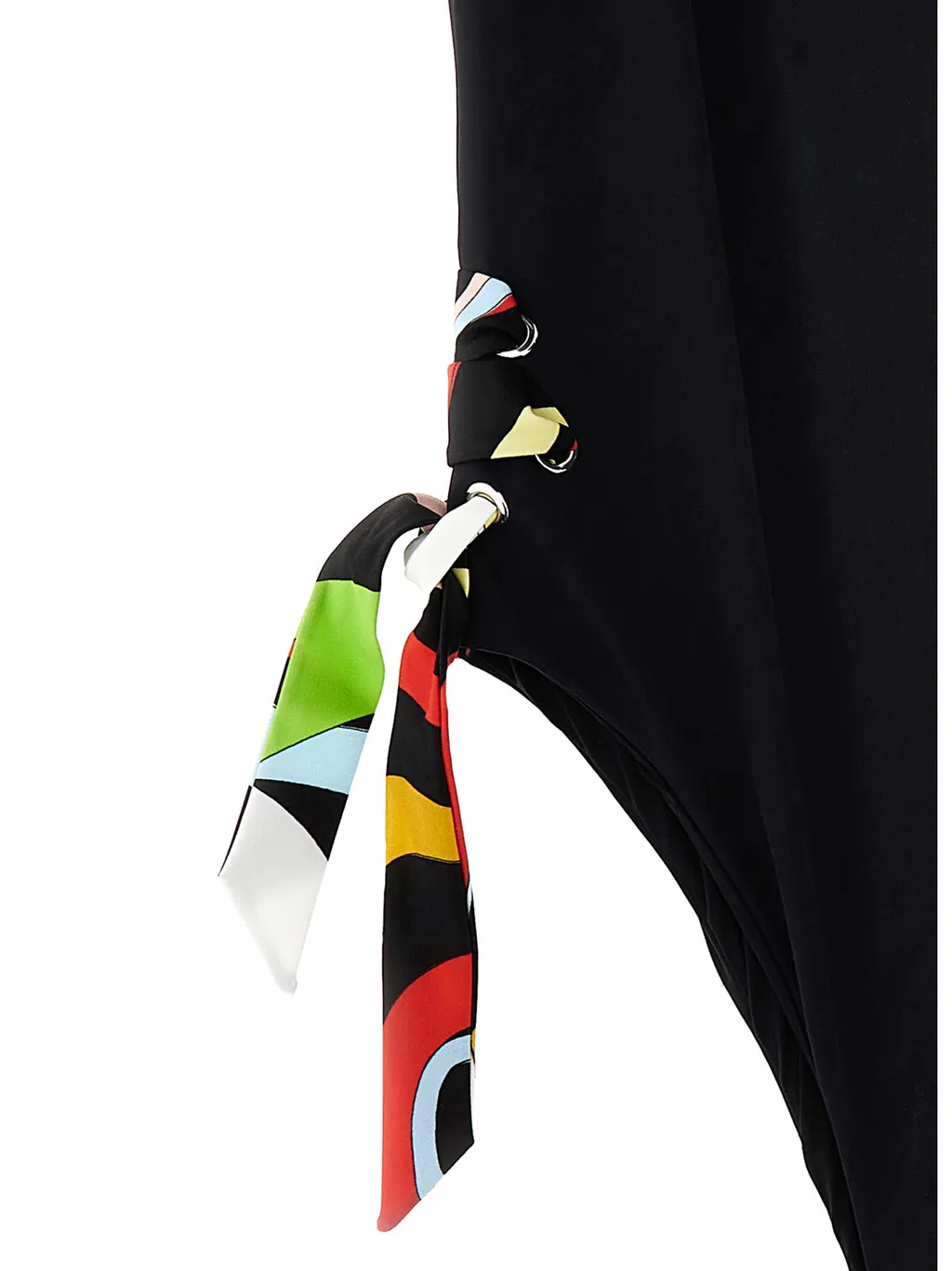 Strap-Detailing V-Neck Swimsuit