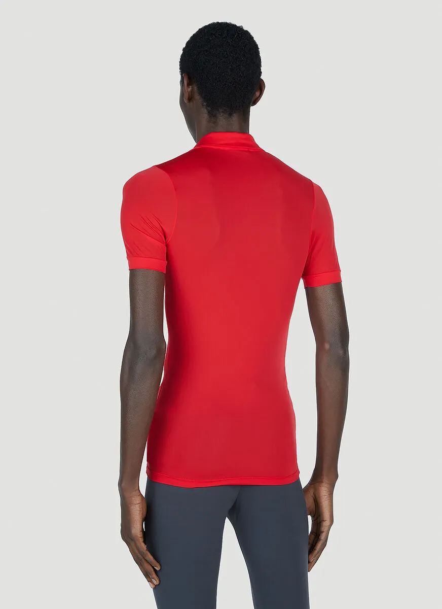 Raf Simons Stocking Short Sleeved Polo Top