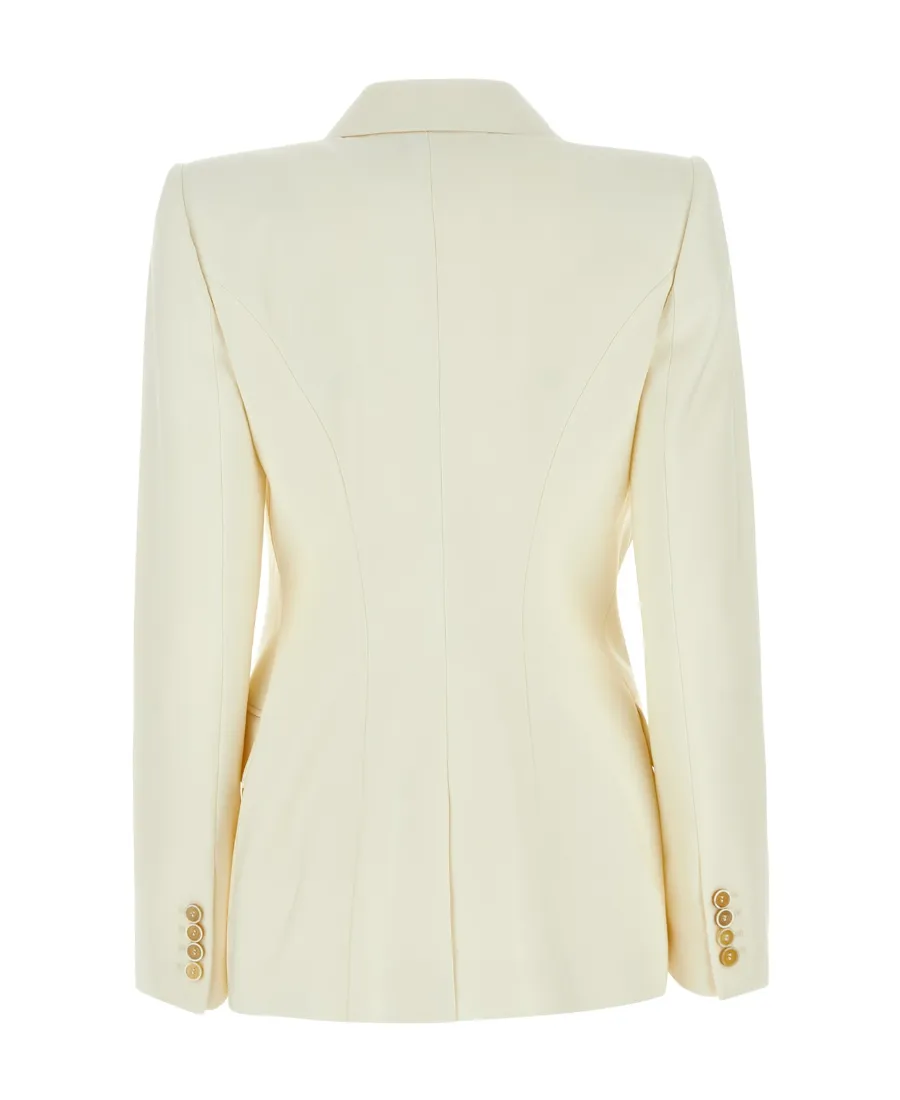 Alexander Mcqueen Asymmetric Double-Breasted Tailored Blazer