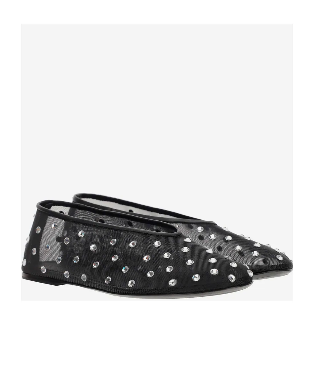 Khaite The Marcy Embellished Ballet Shoes