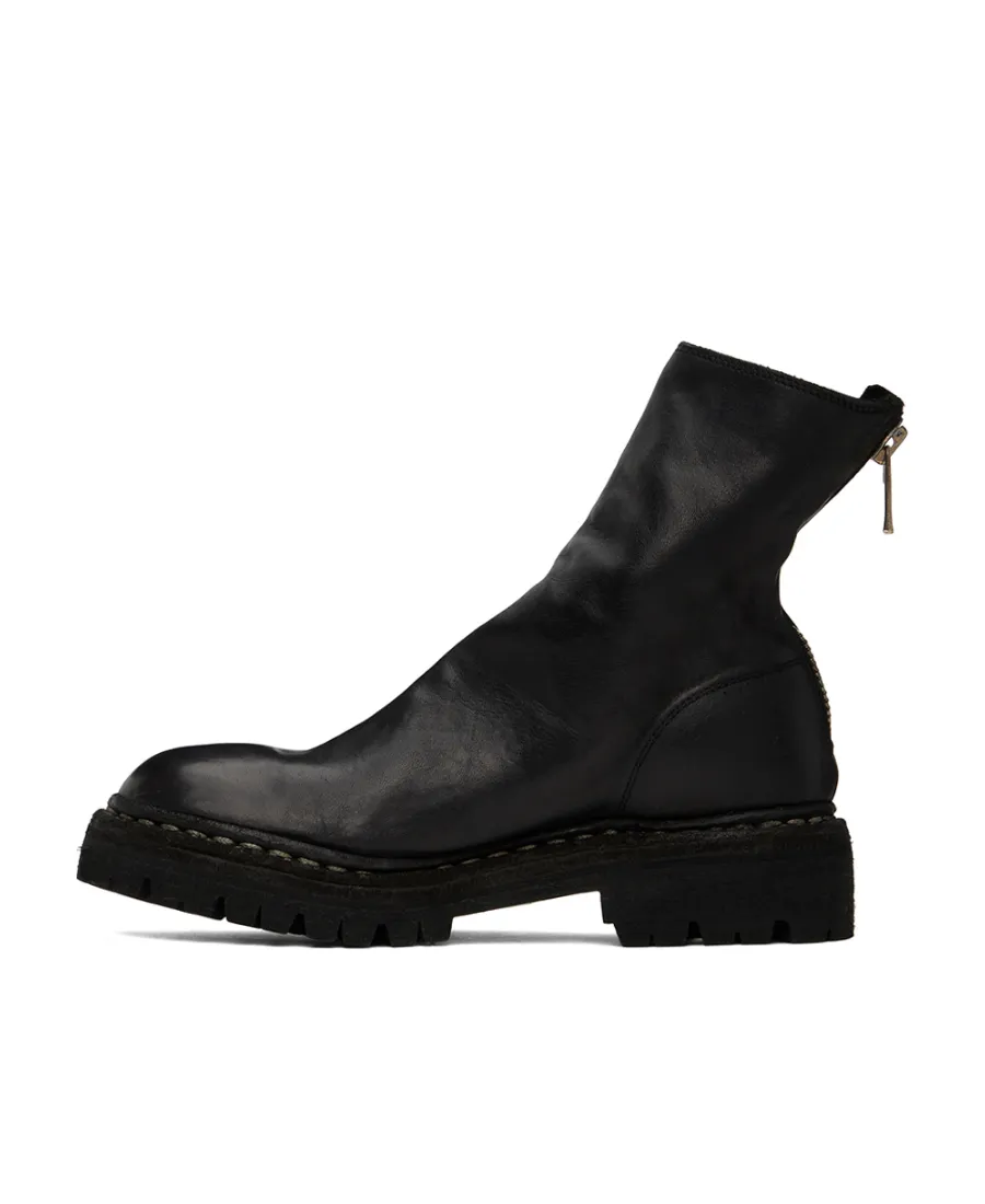 Zippered Short Boots