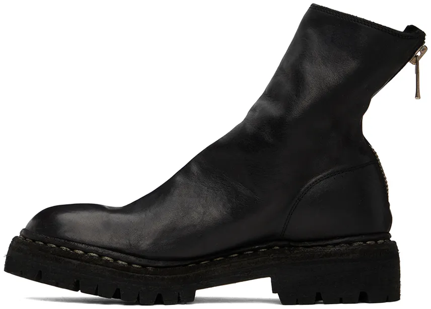 Zippered Short Boots