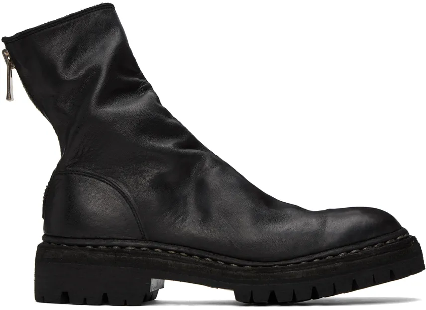 Zippered Short Boots