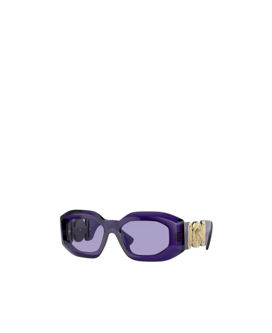 Versace Eyewear Rectangular Frame Sunglasses
