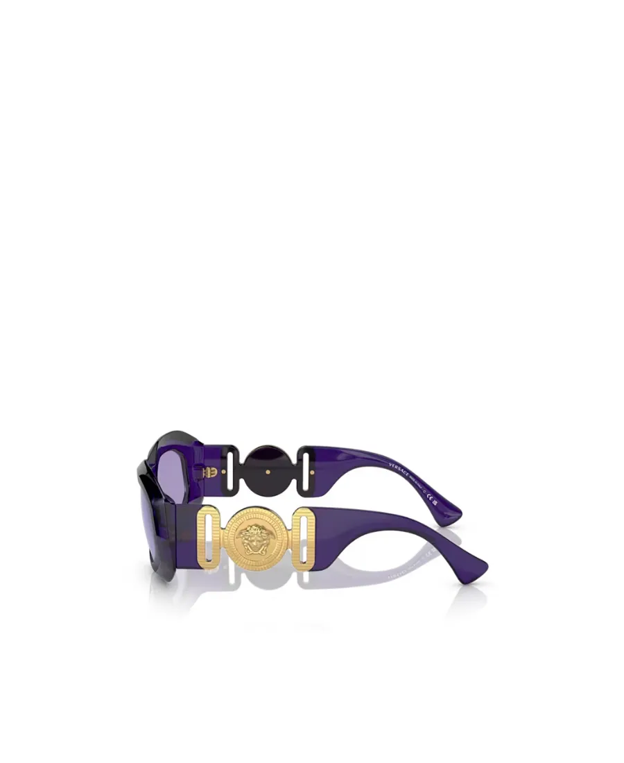Versace Eyewear Rectangular Frame Sunglasses