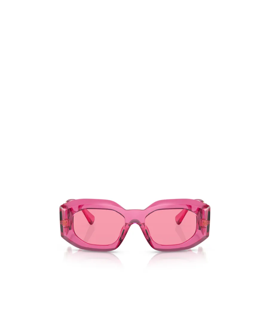 Versace Eyewear Rectangular Frame Sunglasses