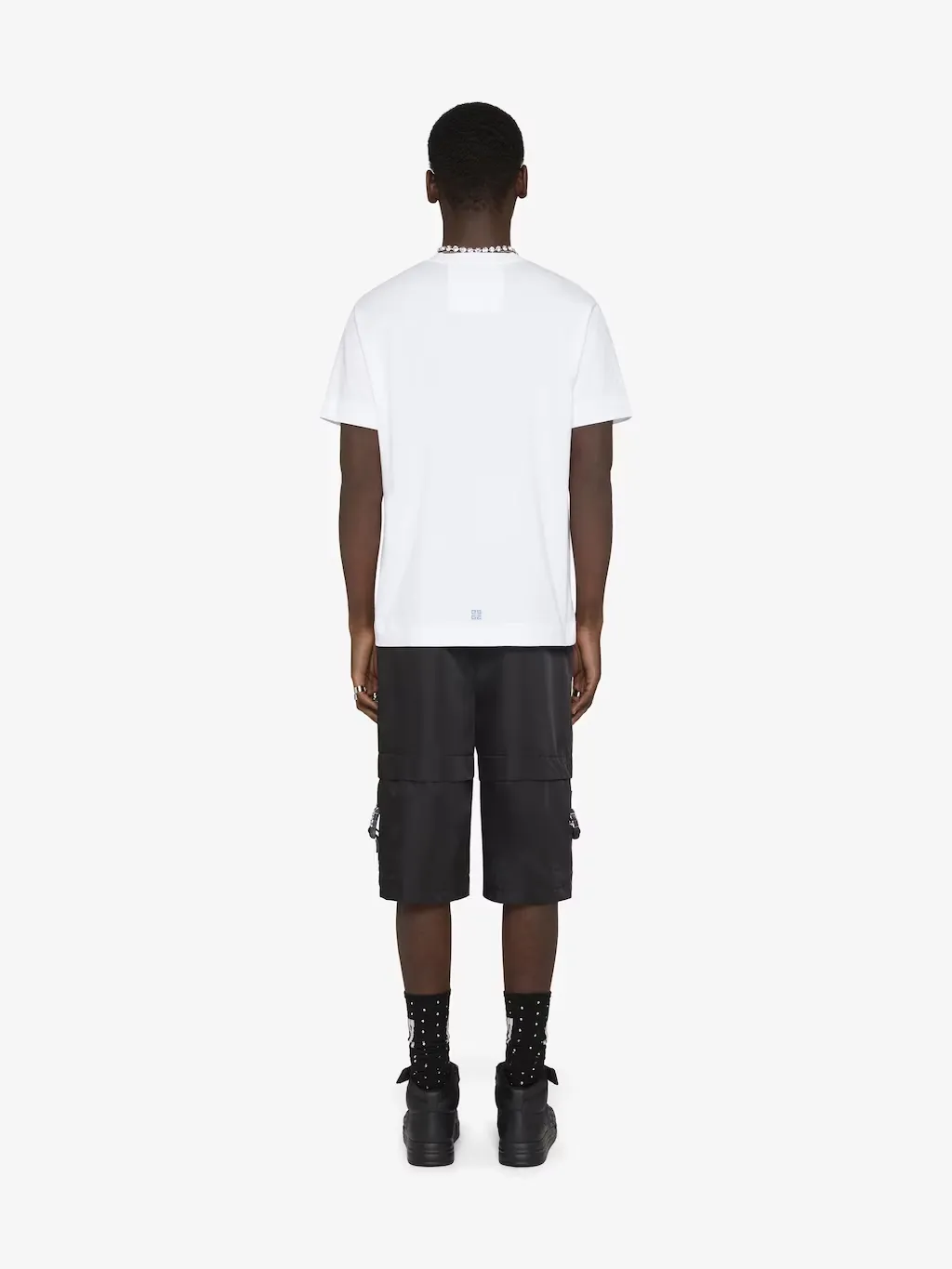4G Stars Slim Fit T-Shirt In Cotton