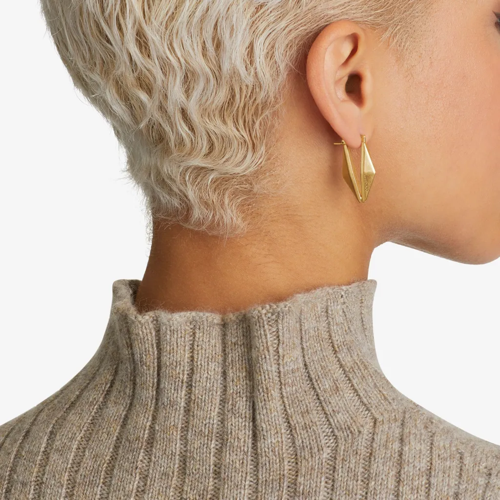 Diamond Chain Earring