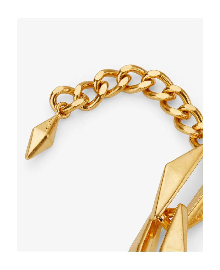 Jimmy Choo Diamond Chained Necklace