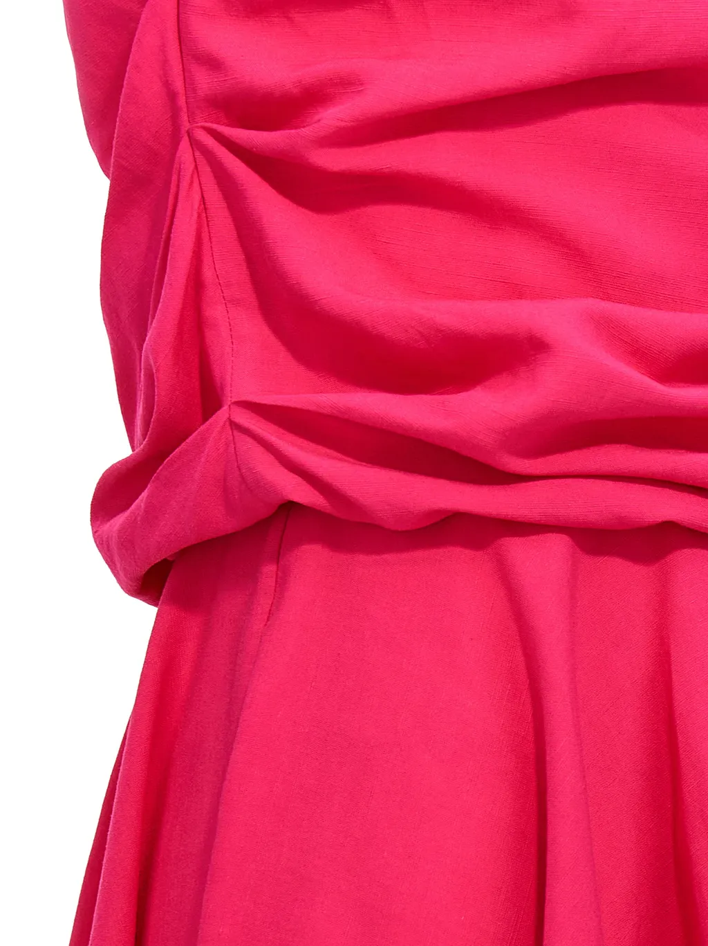 Rochas Draped Neckline Evening Dress