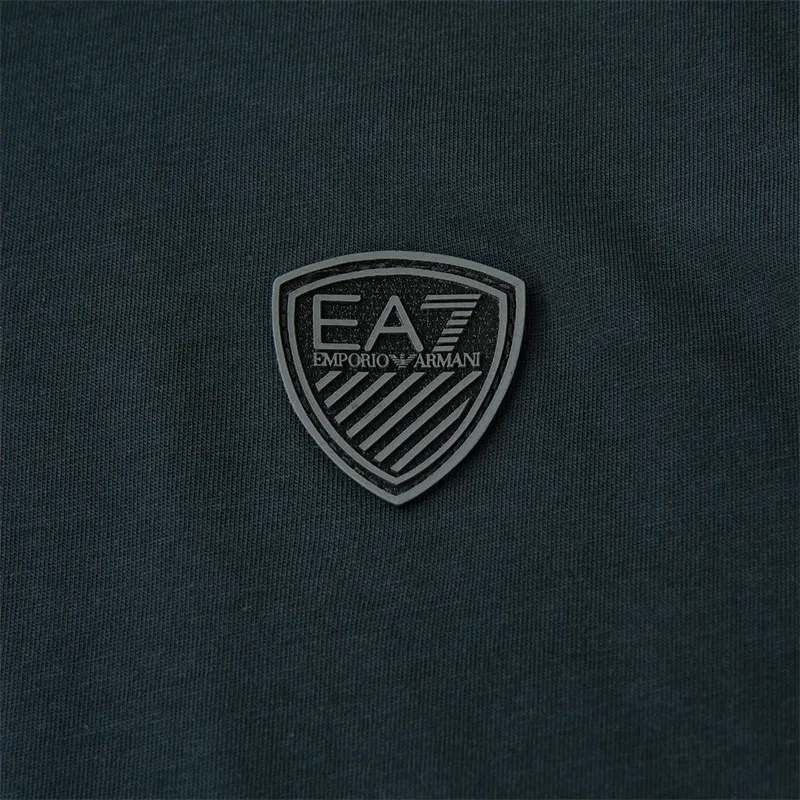 Logo-Patch Cotton Polo Shirt
