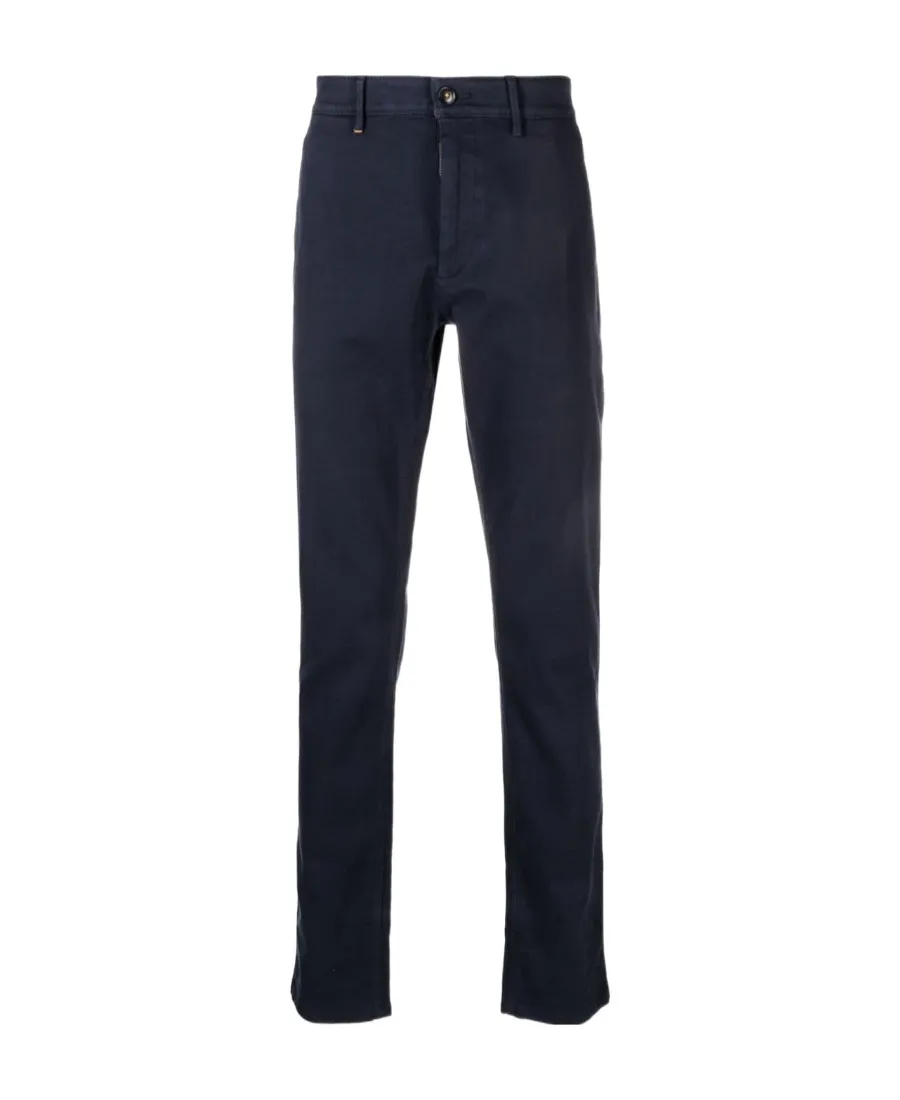 Mid-Rise Tapered-Leg Trousers