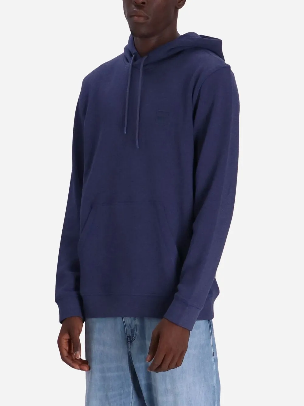 Logo-Patch Cotton Hoodie
