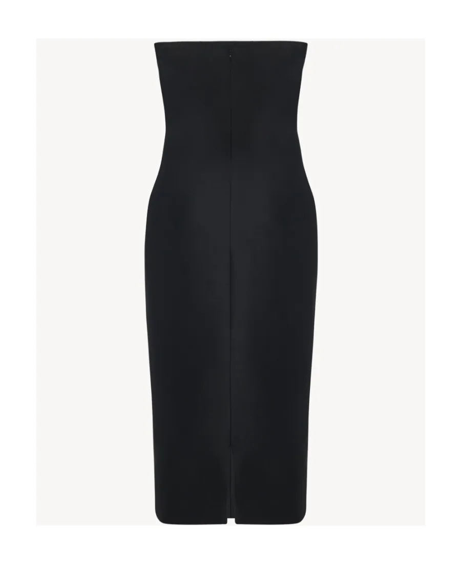 Strapless And Calf Dress