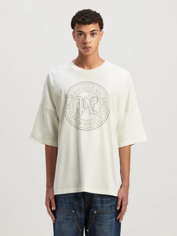 T-Shirt With Round Neck And Short Sleeves