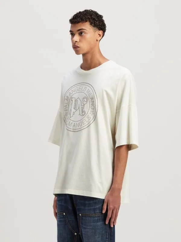 T-Shirt With Round Neck And Short Sleeves