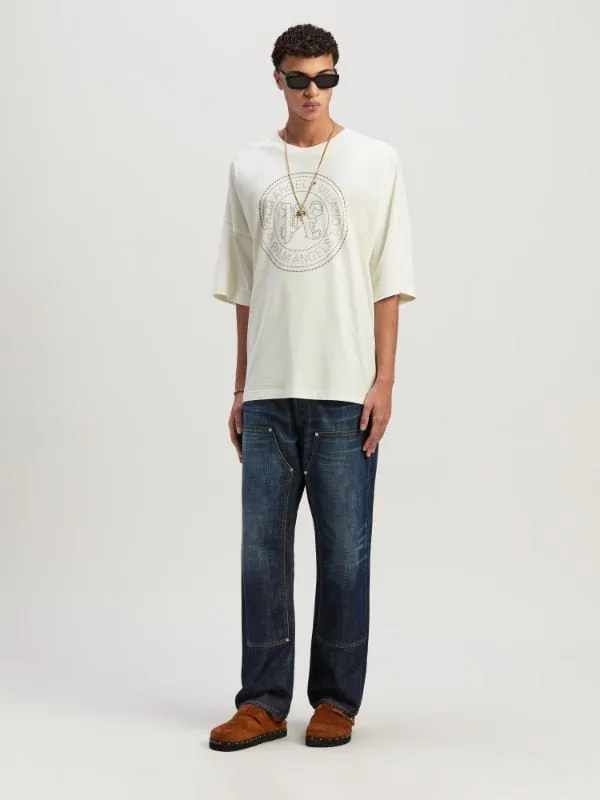 T-Shirt With Round Neck And Short Sleeves