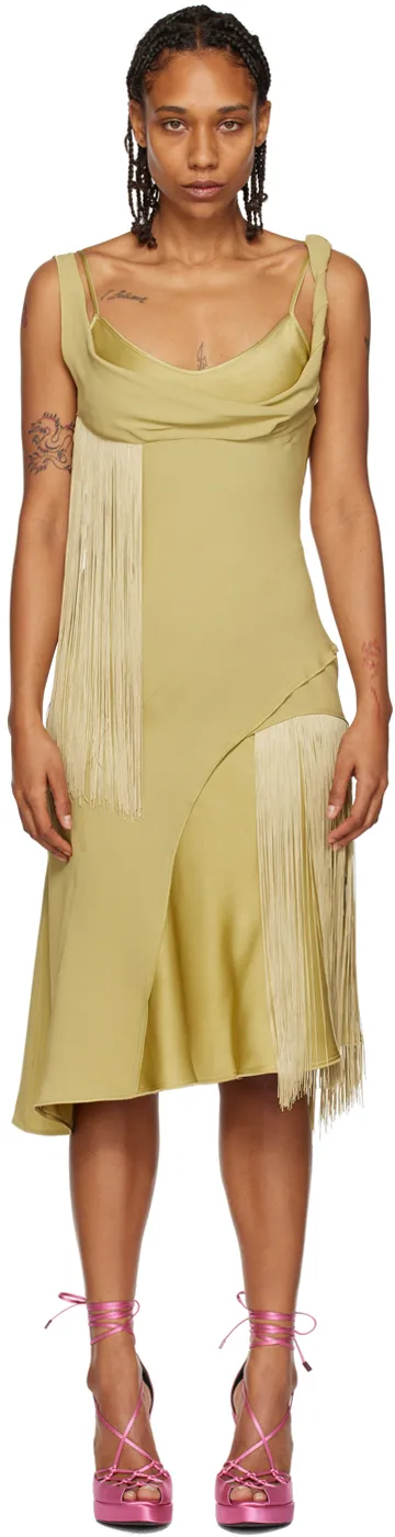 Medium Length Fringed Dress