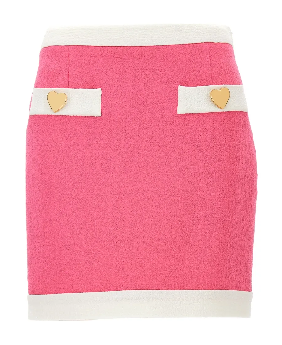 Heart Button Skirt