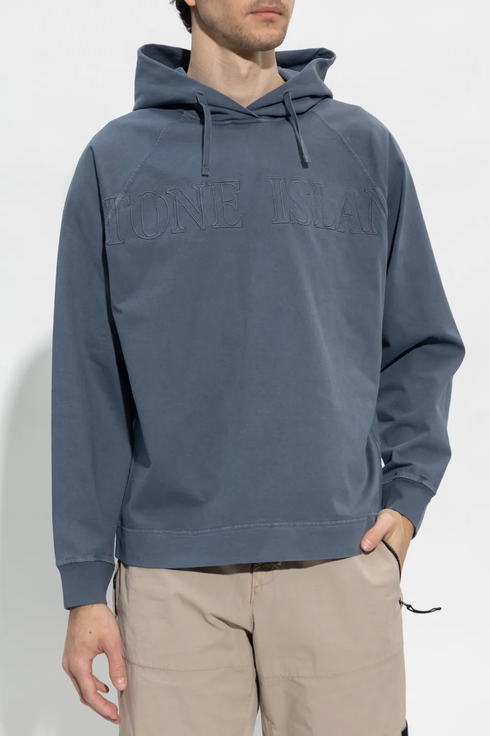 Logo-Print Cotton Hoodie