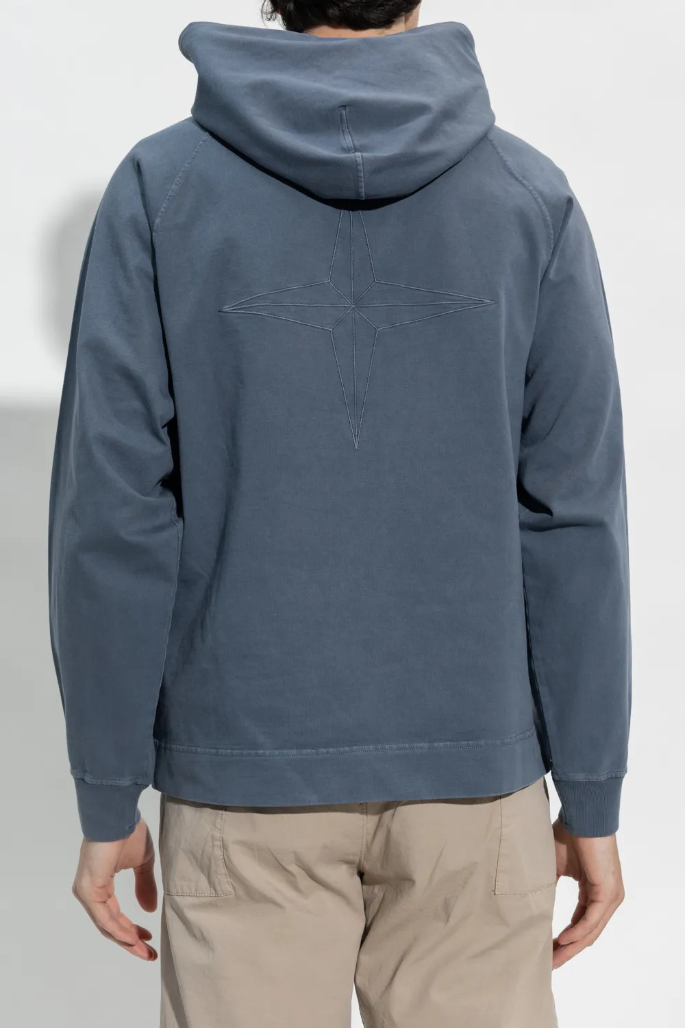 Logo-Print Cotton Hoodie