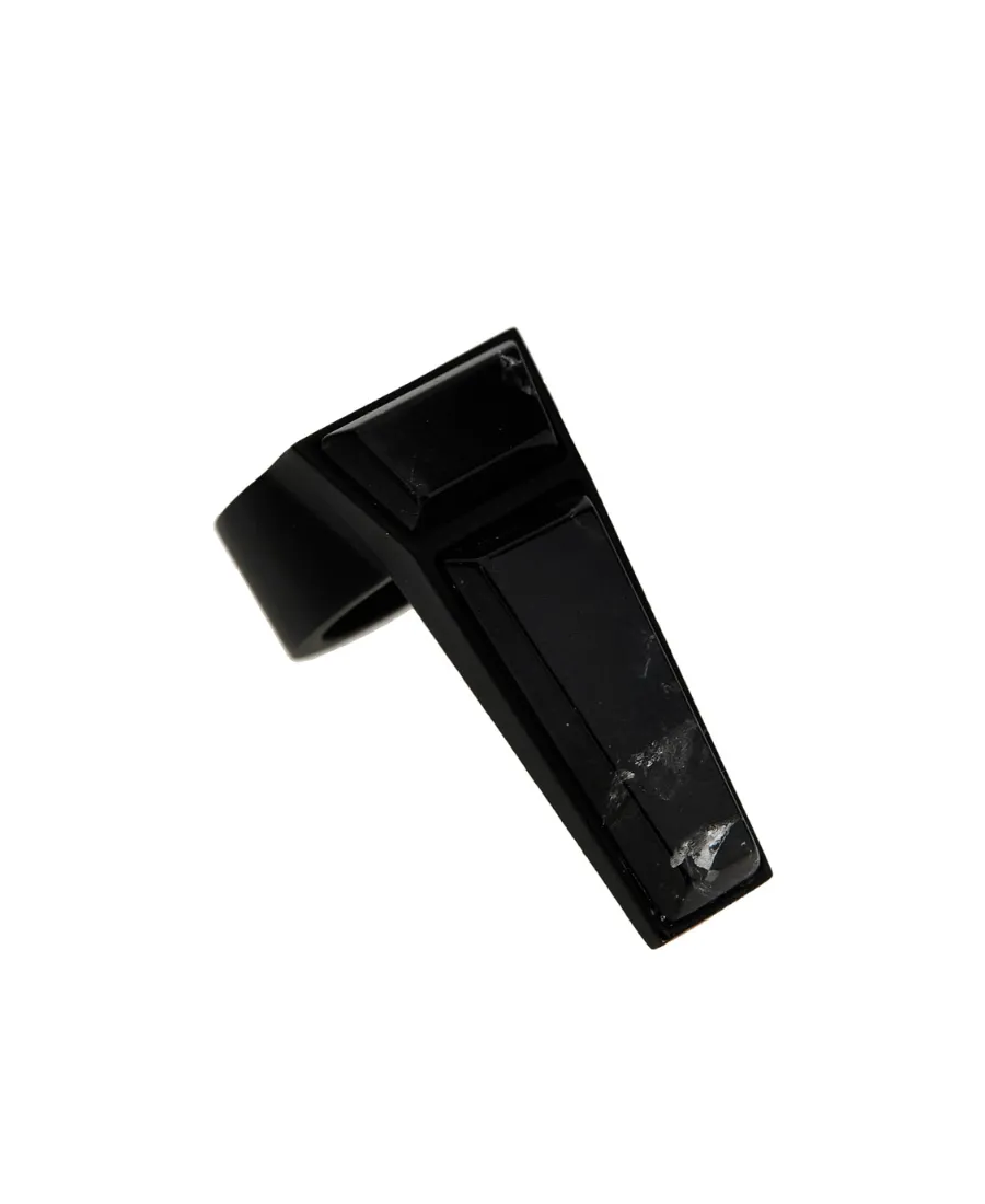 Rick Owens Embellished Trunk Ring