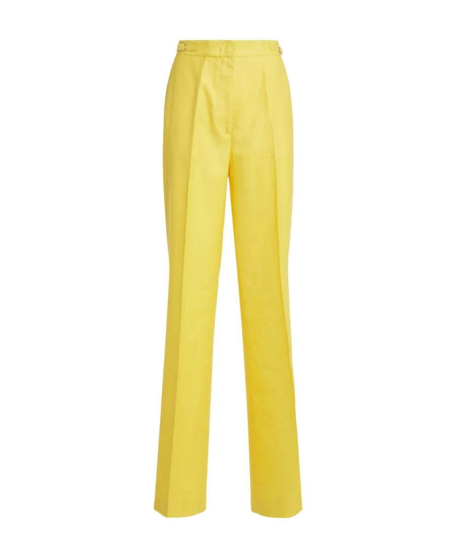 Front Pleated Casual Pants