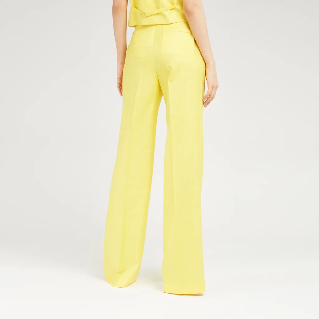 Front Pleated Casual Pants