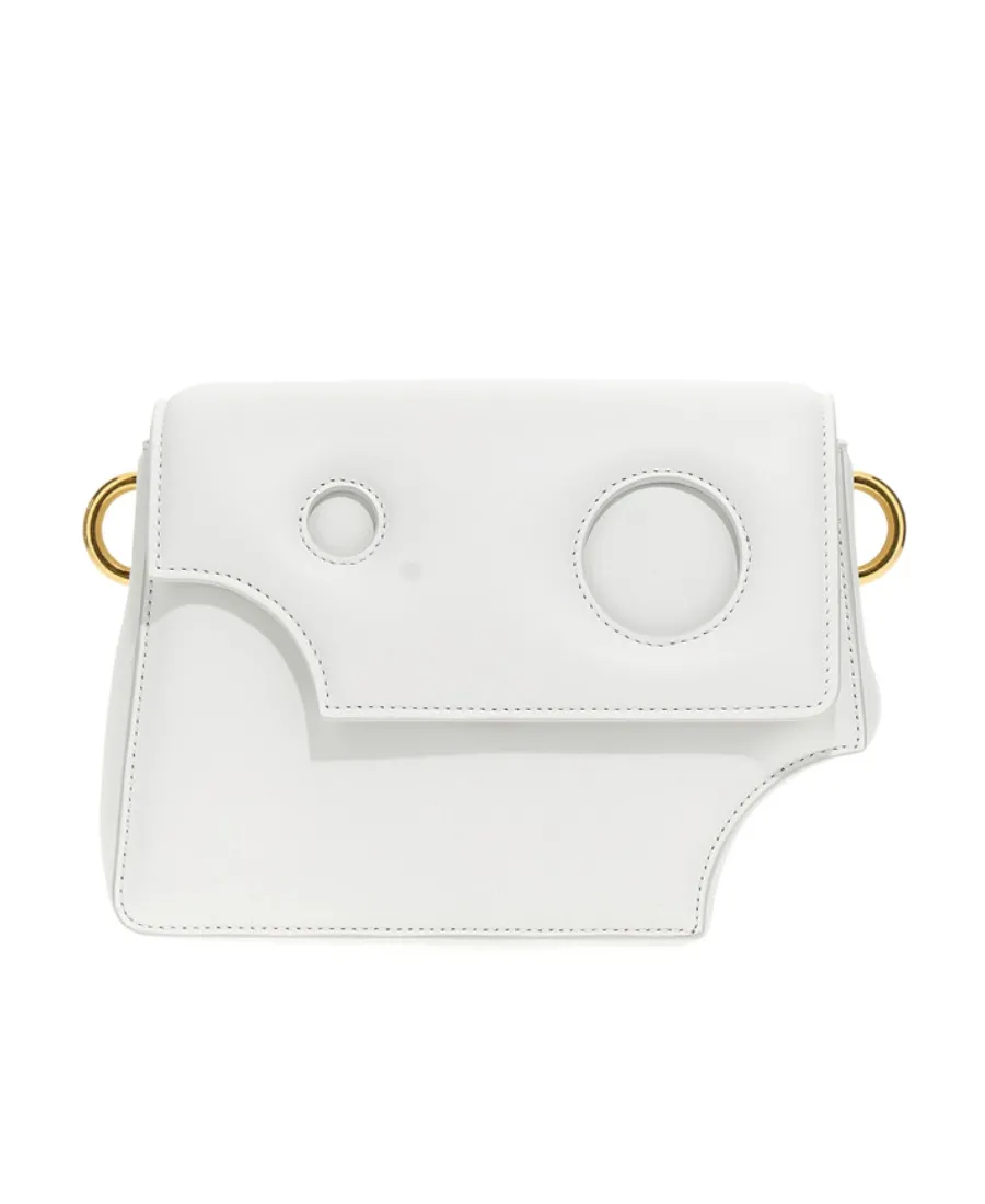 Off-White Burrow Cut-Out Detailed Shoulder Bag