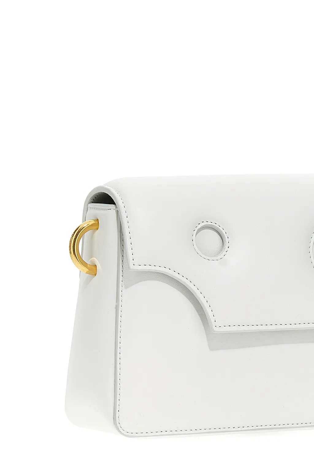 Off-White Burrow Cut-Out Detailed Shoulder Bag