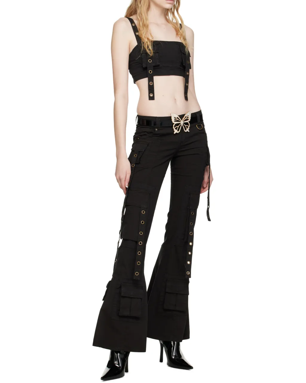 Cargo-Style Crop Top