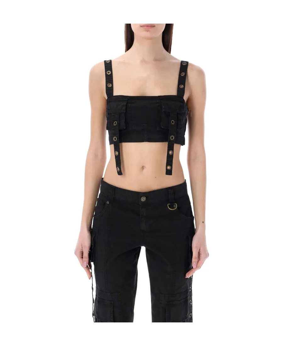 Cargo-Style Crop Top