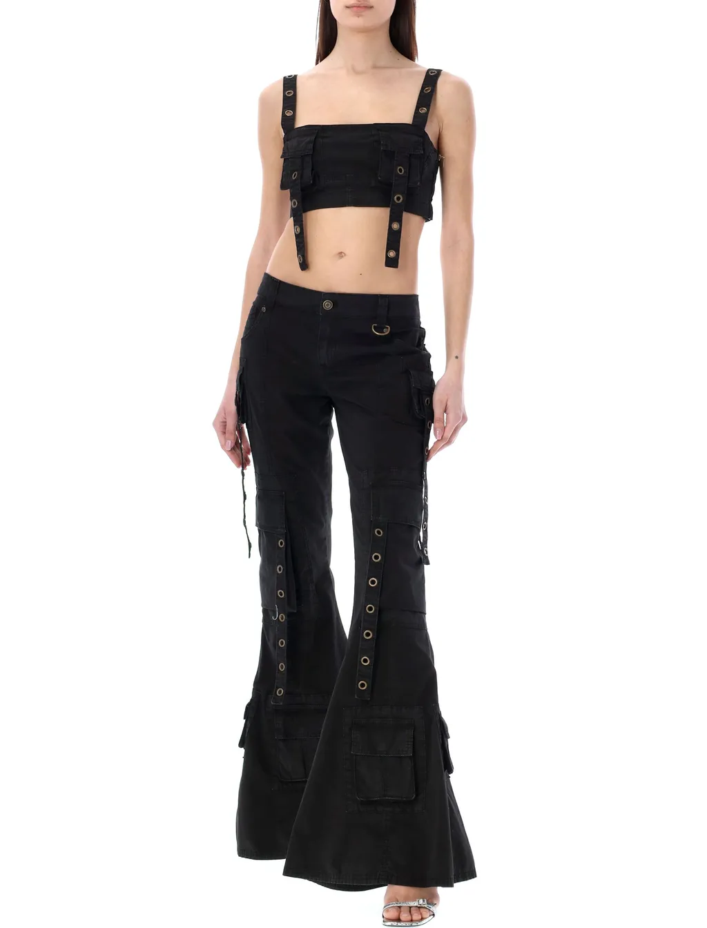 Cargo-Style Crop Top