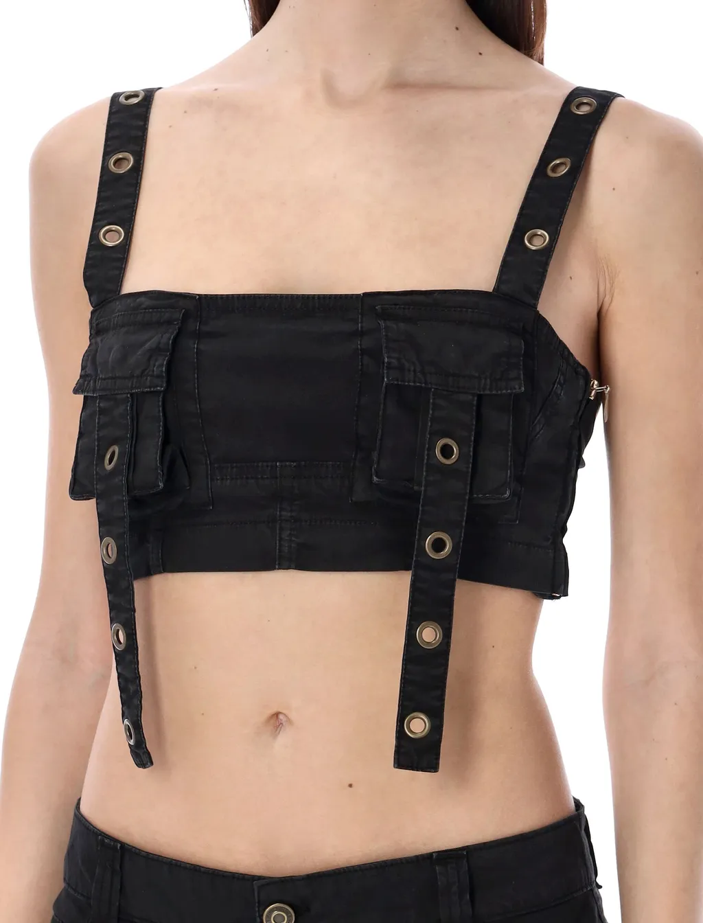 Cargo-Style Crop Top