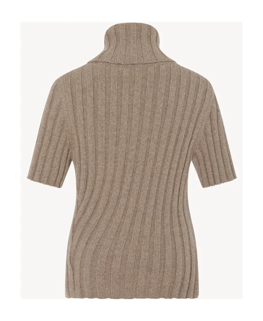 The Row Depinal Ribbed-Knit Turtleneck Jumper