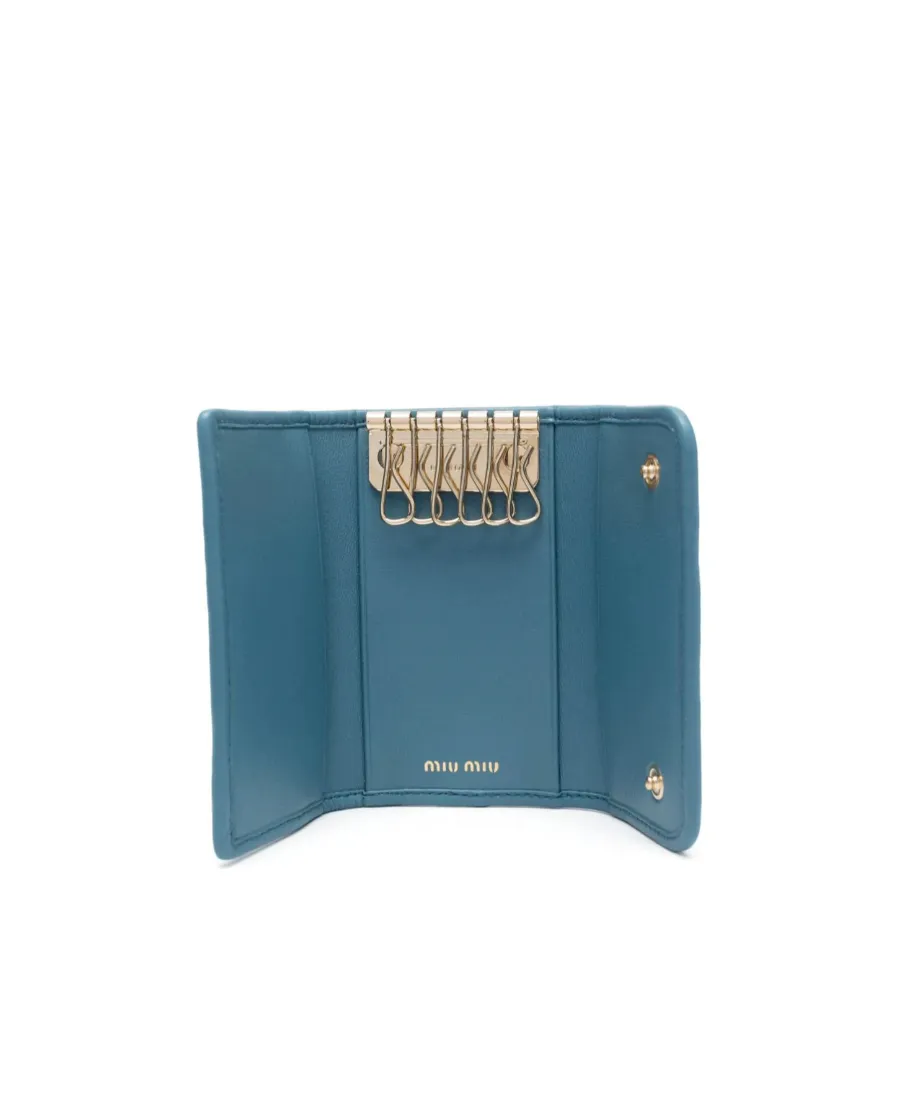 Matelassé Key Holder Wallet