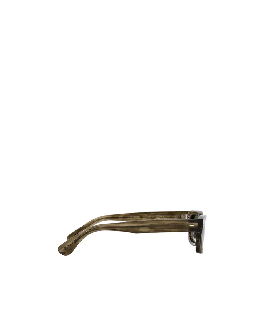 Davri Rectangle-Frame Sunglasses