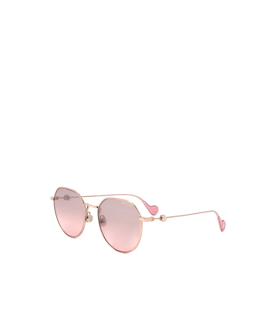 Moncler Eyewear Round Frame Sunglasses